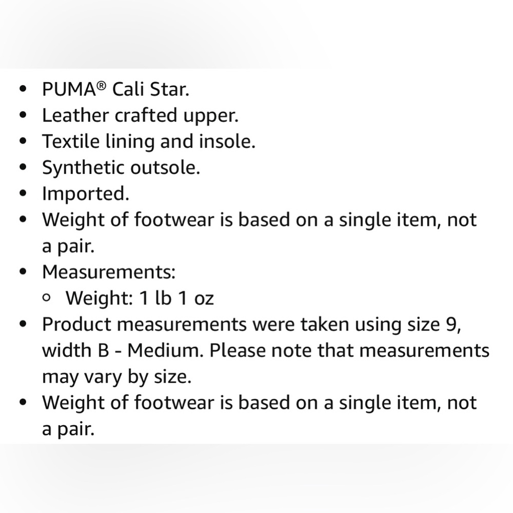 Puma Cali Star Sneakers women’s size 10 - Picture 4 of 16
